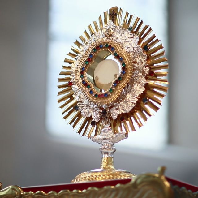 Eucharistische Anbetung im Kloster Thalbach