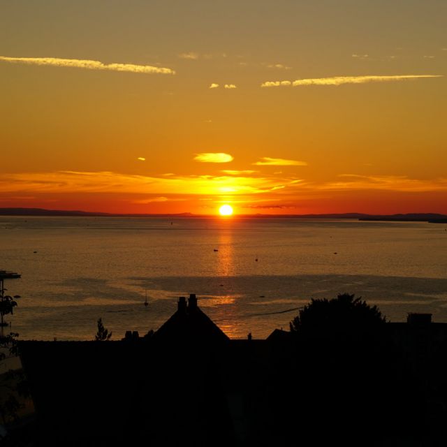 Sonnenuntergang am Bodensee