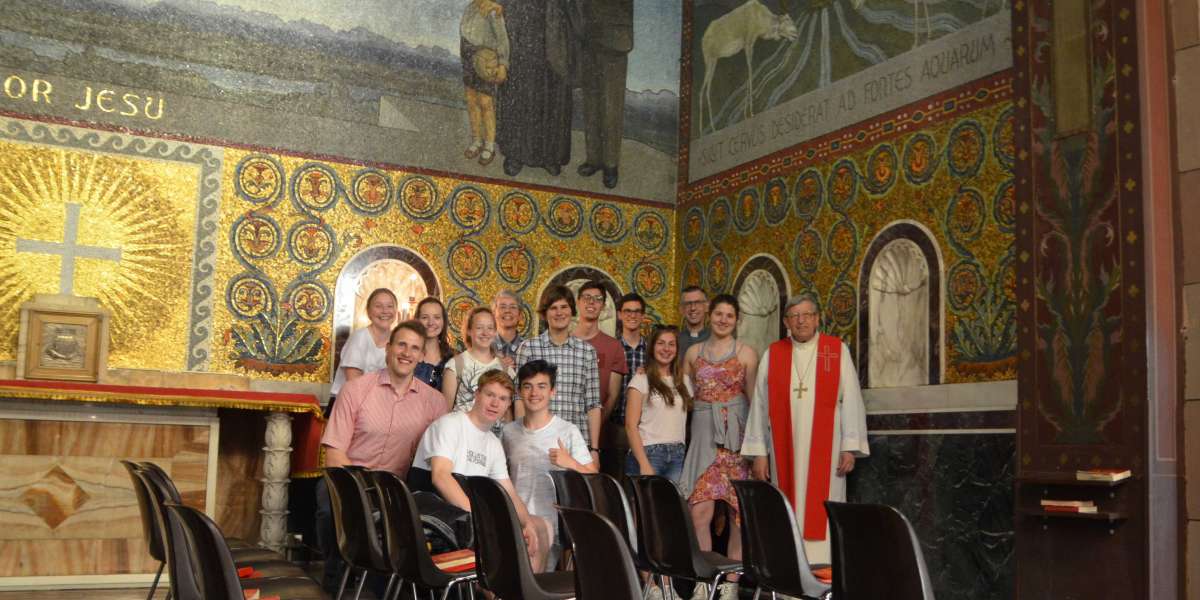 In der Pfarrkirche des sel. Pier Giorgio in Turin