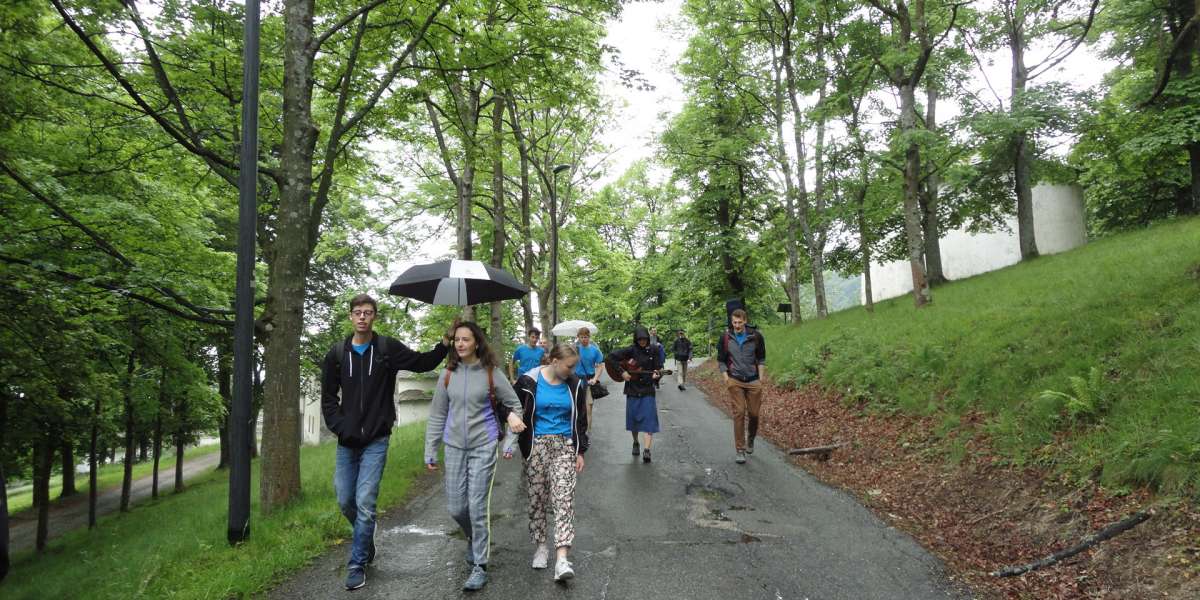 Auf unserem Pilgerweg - Sacro Monte Oropa