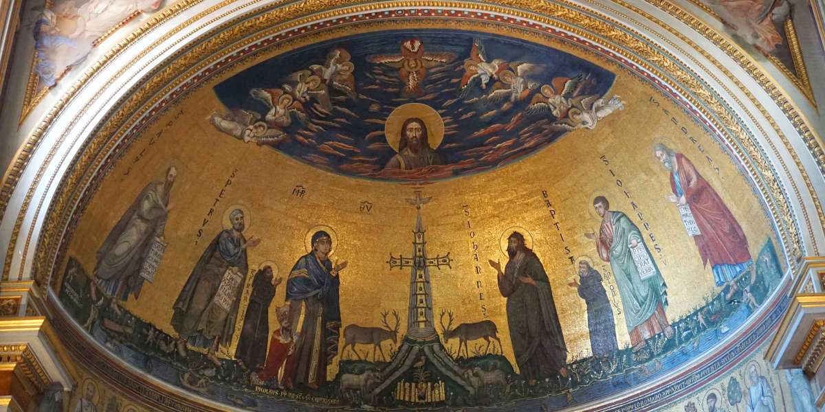 Apsismosaik Basilika St. Johann im Lateran, Rom