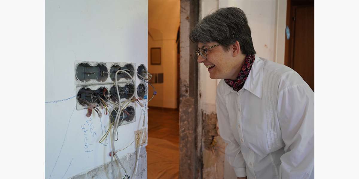 Der neue Pfortenbereich wird heller und einladender für alle Gäste und Besucher des Klosters Thalbach.